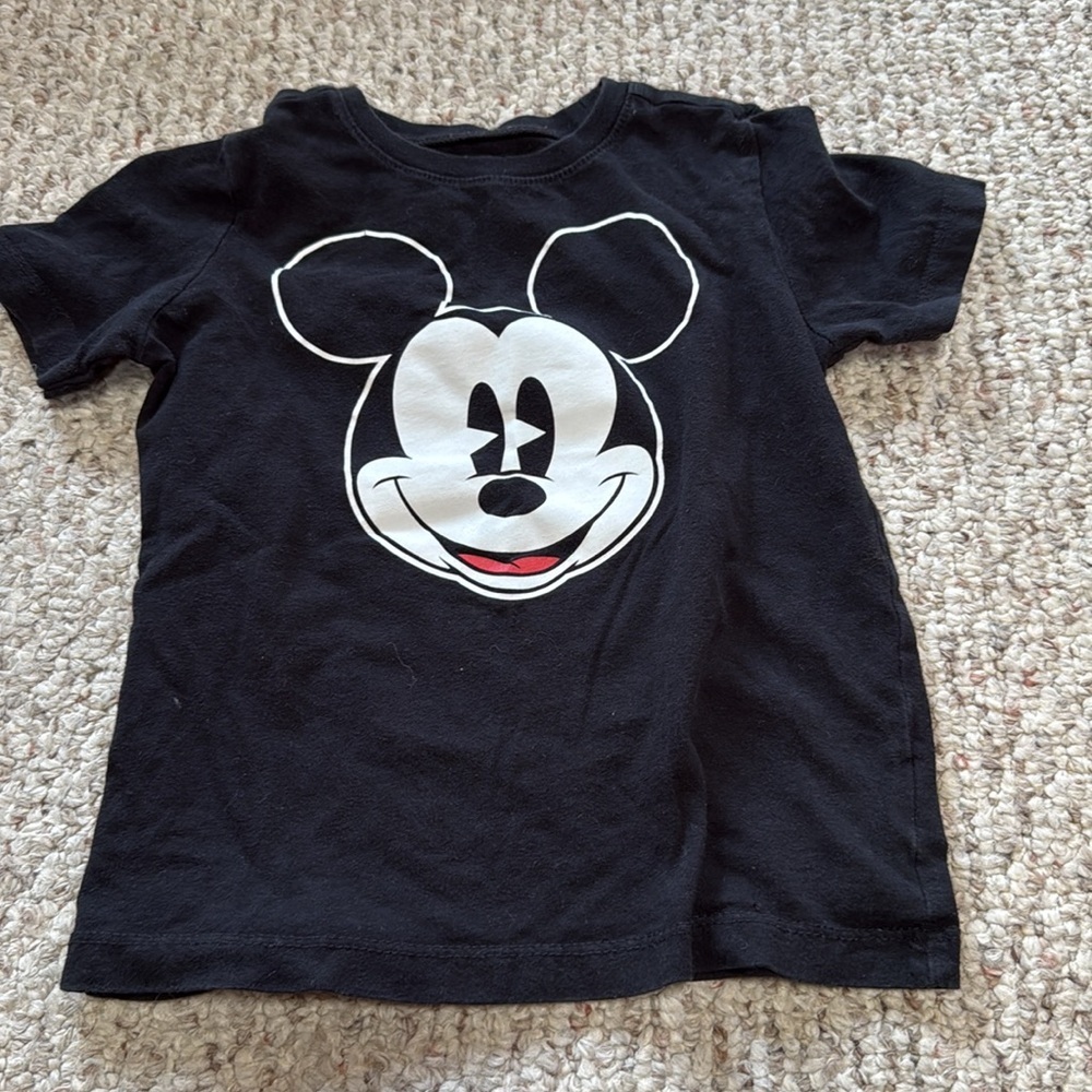 Mickey Mouse black tea size 5T